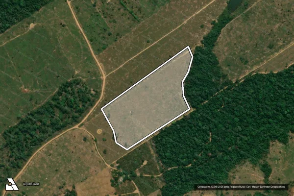 Imagem de satélite de Infração da Flora em Machadinho D'Oeste - RO