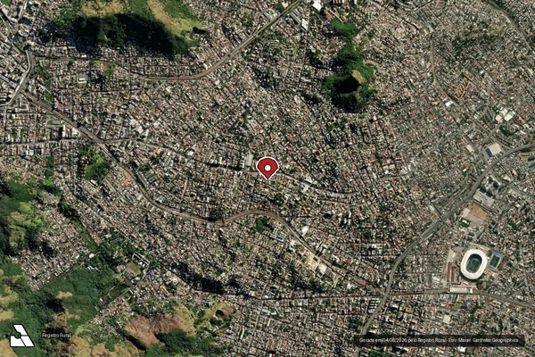 Imagem de satélite de Infração da Fauna em Rio de Janeiro - RJ (marcador da localização)