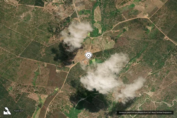 Imagem de satélite — Embargo IBAMA — Infração do CTF(Não Classificada-Móvel) — Olivedos/PB