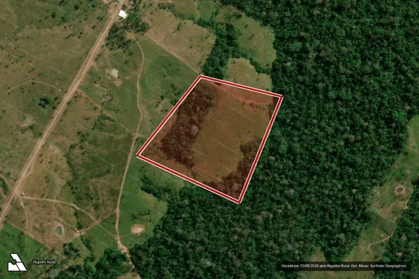 Imagem de satélite de Infração da Flora em Sena Madureira - AC