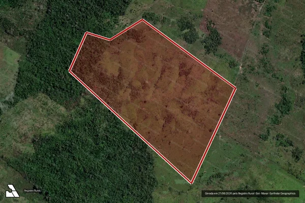 Imagem de satélite de Infração Ambiental em São Félix do Xingu - PA