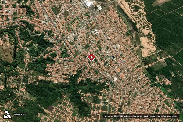 Imagem de satélite — Embargo IBAMA — Infração da Flora — Barra do Corda/MA