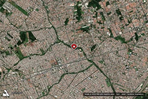 Imagem de satélite — Embargo IBAMA — Infração Ambiental - Curitiba/PR