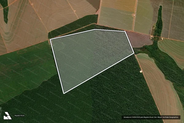 Imagem de satélite de Infração Ambiental em União do Sul - MT