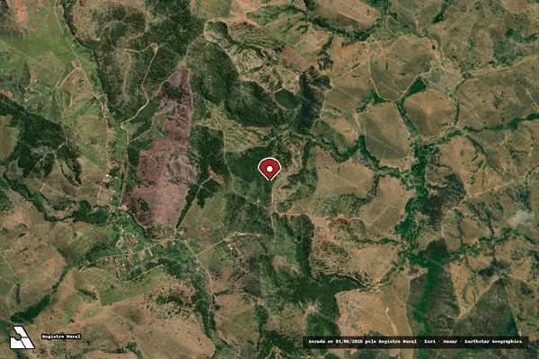 Imagem de satélite de Infração da Fauna em Governador Valadares - MG (marcador da localização)