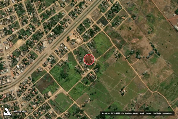 Imagem de satélite de Infração da Flora em Costa Marques - RO