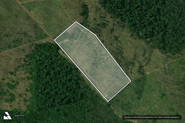 Imagem de satélite de Infração da Flora em Apuí - AM