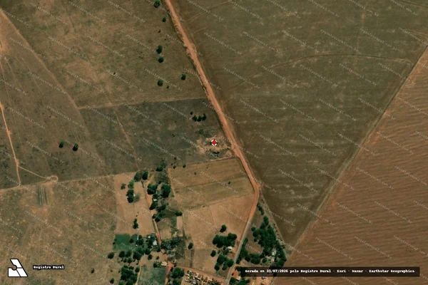 Imagem de satélite de Infração Ambiental em São José do Xingu - MT