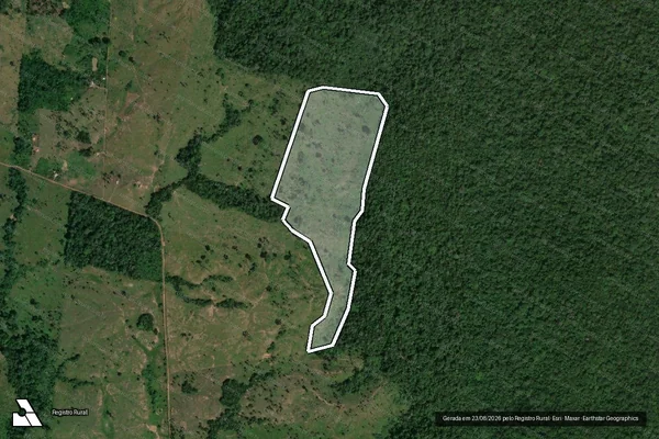 Imagem de satélite de Infração da Flora em Alenquer - PA