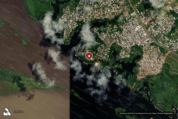 Imagem de satélite — Embargo Ambiental - Manacapuru/AM