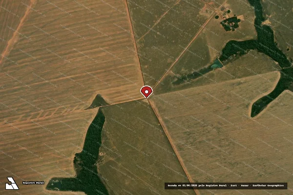 Imagem de satélite — Embargo Ambiental — São José Do Xingu/MT