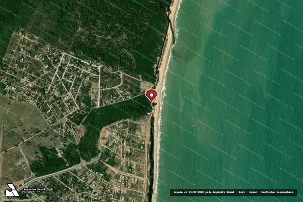Imagem de satélite — Embargo IBAMA — Infração de Licenciamento(Não Classificada-Móvel) — João Pessoa/PB