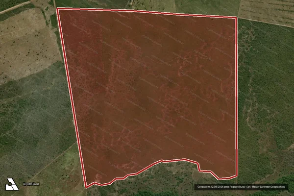 Imagem de satélite de Infração Ambiental em São Félix do Araguaia - MT