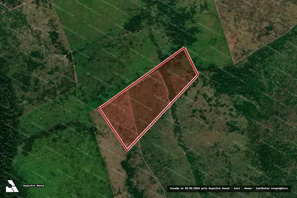 Imagem de satélite de Infração Ambiental em Apuí - AM