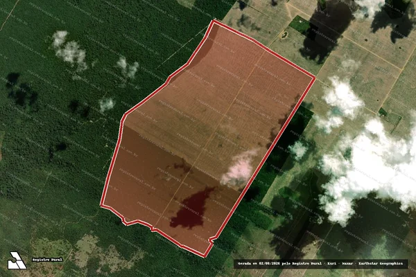 Imagem de satélite de Infração Ambiental em Açailândia - MA