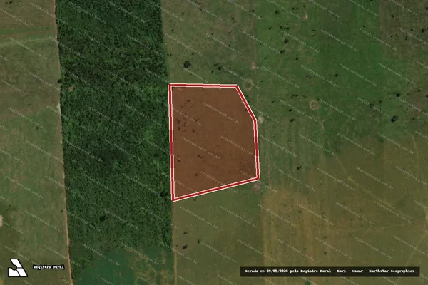 Imagem de satélite de Infração da Flora em Alto Paraíso - RO