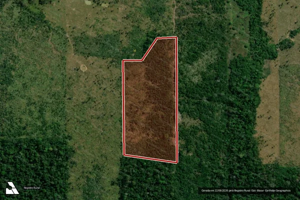 Imagem de satélite de Infração da Flora em Porto Velho - RO