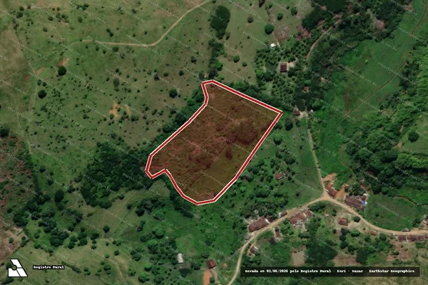 Imagem de satélite de Infração Ambiental em Catende - PE