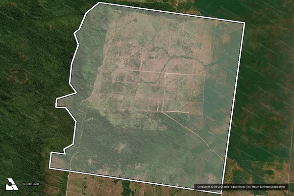 Imagem de satélite de Infração Ambiental em Cumaru do Norte - PA