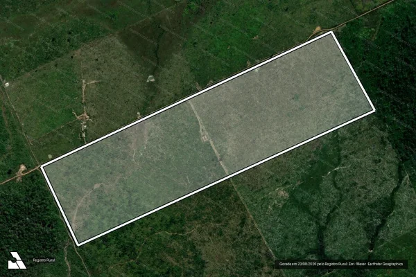 Imagem de satélite de Infração da Flora em Porto Velho - RO