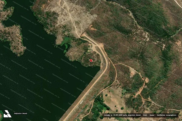 Imagem de satélite de Infração Ambiental em Iguatu - CE