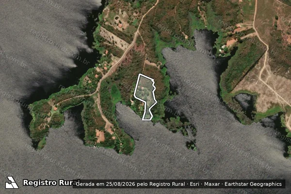 Imagem de satélite — Embargo Ambiental - Iguatu/CE