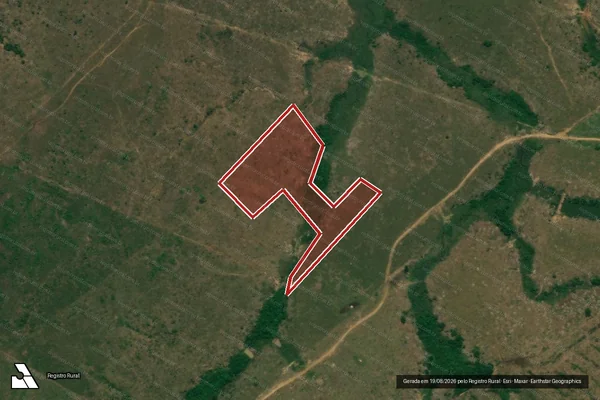 Imagem de satélite de Infração da Flora em Machadinho D'Oeste - RO