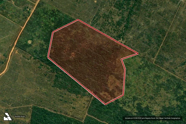 Imagem de satélite de Infração Ambiental em Lábrea - AM