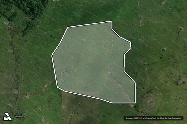Imagem de satélite de Infração da Flora em Rorainópolis - RR