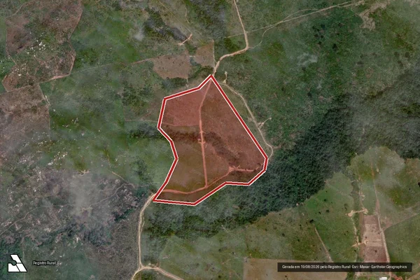 Imagem de satélite de Desmatamento em Altamira - PA