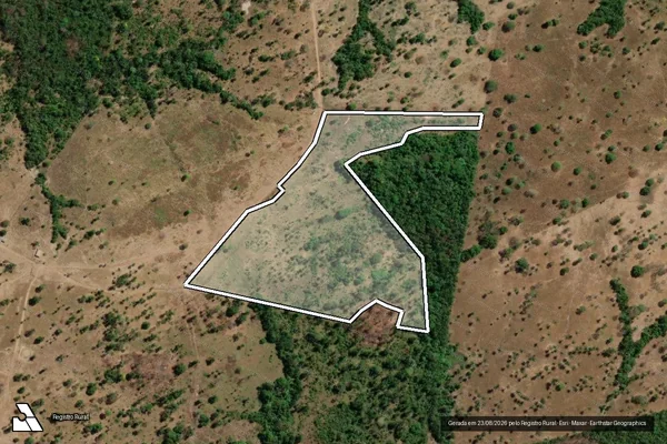 Imagem de satélite — Embargo IBAMA — Infração da Flora — Itaporã do Tocantins/TO