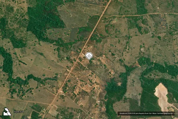 Imagem de satélite — Embargo IBAMA — Infração de Administração Ambiental(Não Classificada-Móvel) - Tucuruí/PA