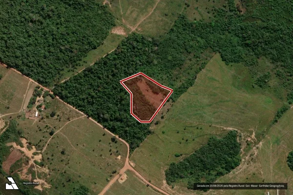 Imagem de satélite de Infração da Flora em Itaituba - PA