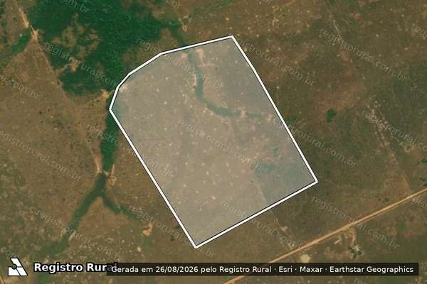 Imagem de satélite de Infração Ambiental em Lábrea - AM