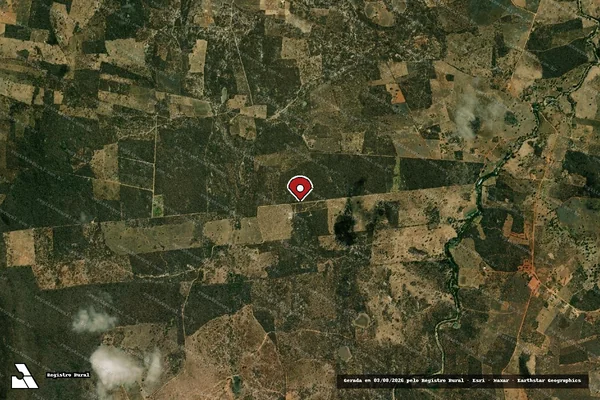 Imagem de satélite — Embargo Ambiental — Botuporã/BA