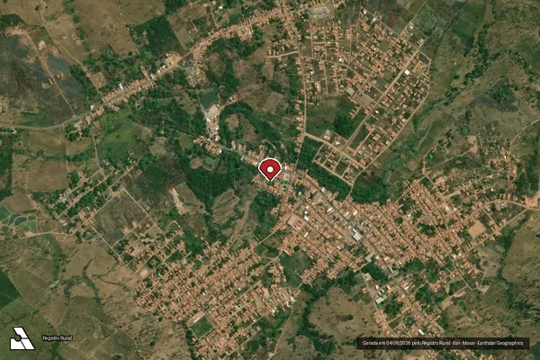 Imagem de satélite — Embargo Ambiental — Senador La Rocque/MA