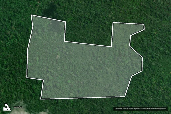 Imagem de satélite — Embargo Ambiental - Vitória Do Xingu/PA