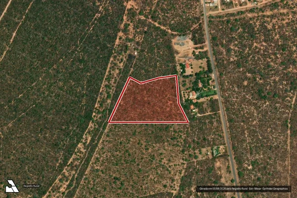 Imagem de satélite de Infração da Flora em Mambaí - GO