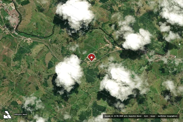 Imagem de satélite — Embargo IBAMA — Infração Ambiental — Muniz Ferreira/BA