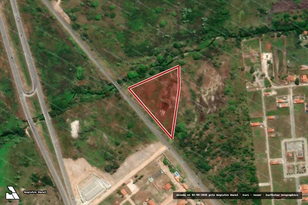 Imagem de satélite de Infração Ambiental em Cascavel - CE