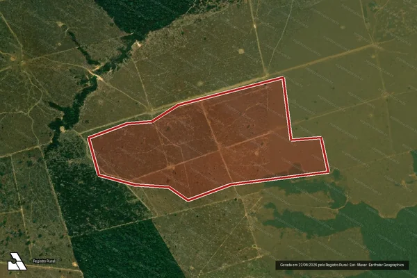 Imagem de satélite de Infração da Flora em Porto Velho - RO