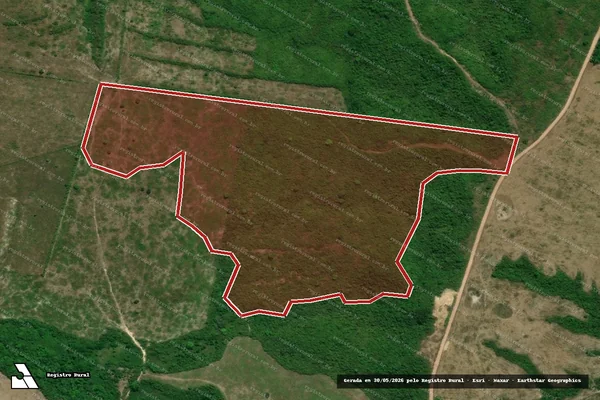 Imagem de satélite de Infração Ambiental em Ipixuna do Pará - PA