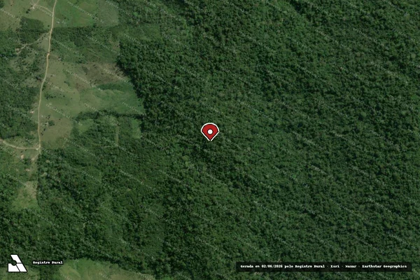 Imagem de satélite — Embargo IBAMA — Infração da Flora — Pacajá/PA
