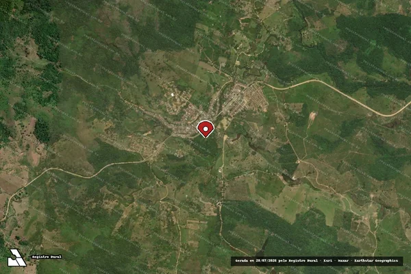 Imagem de satélite — Embargo Ambiental — Boa Nova/BA