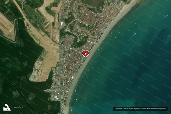 Imagem de satélite de Infração de Licenciamento(Não Classificada-Móvel) em Maragogi - AL (marcador da localização)