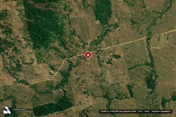 Imagem de satélite de Infração Ambiental em Buritis - RO