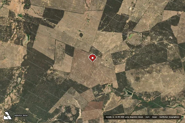 Imagem de satélite — Embargo IBAMA — Infração da Flora — Vitória de Santo Antão/PE