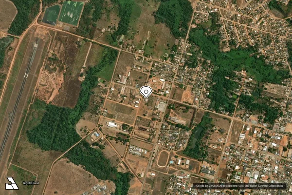 Imagem de satélite — Embargo IBAMA — Infração de Administração Ambiental(Não Classificada-Móvel) - Alta Floresta/MT