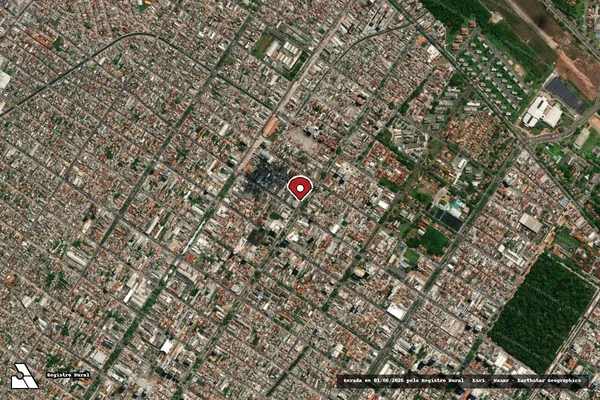 Imagem de satélite — Embargo IBAMA — Infração da Flora — Cametá/PA