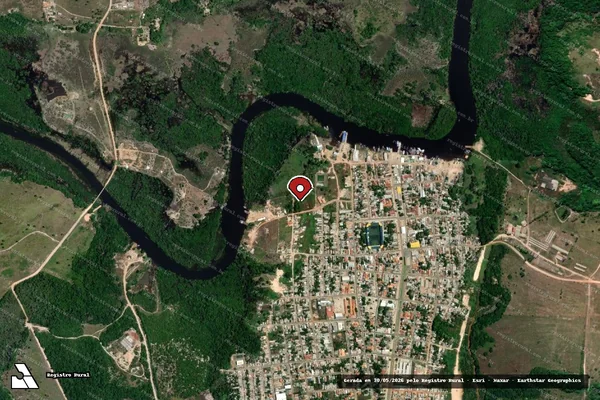 Imagem de satélite — Embargo IBAMA — Infração Ambiental - Vitória do Xingu/PA